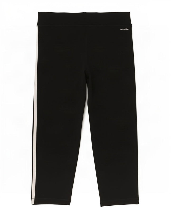 Adidas Girls Climalite Capri Leggings 14-15 år Sort polyester