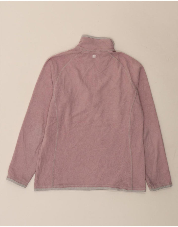 Mountain Warehouse Dame Fleece Jumper med lynlås DK 12 Medium Pink