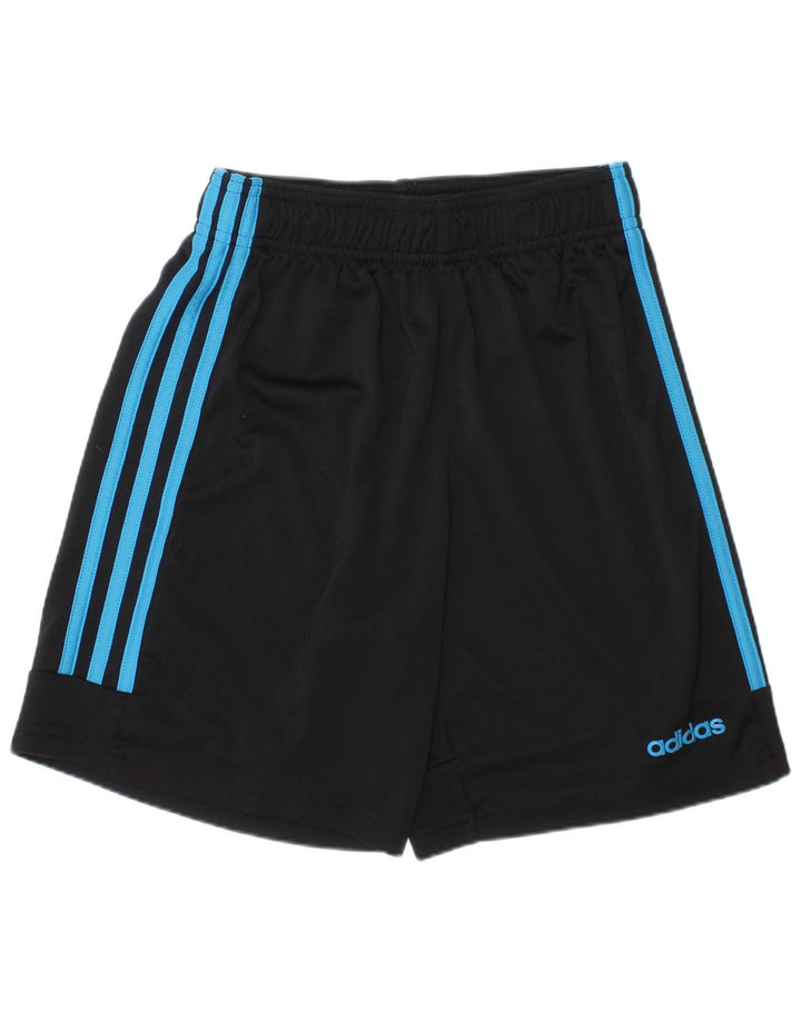 Adidas Boys Climalite Sportshorts 11-12 år Sort polyester