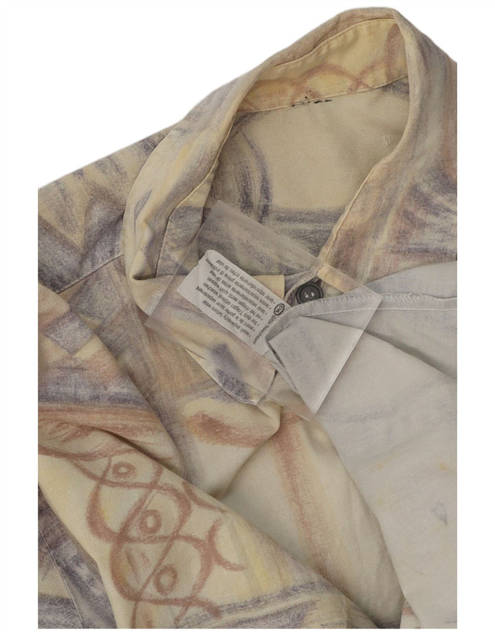 C & A herreskjorte Stor flerfarvet patchwork
