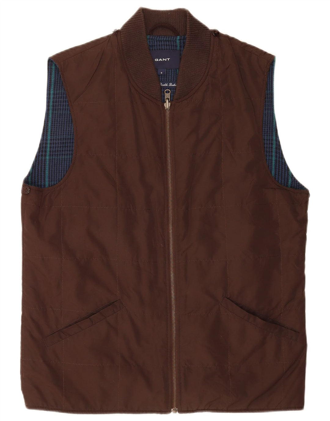 Gant Herre Gilet UK 36 Lille brun polyester
