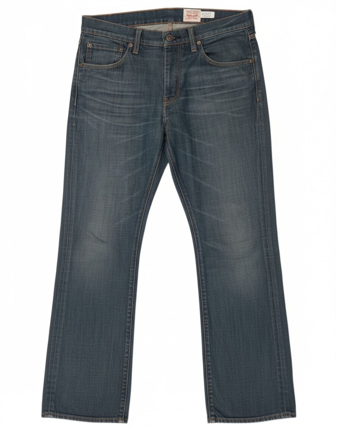 Levi's Herre 527 Bootcut Jeans W32 L30 Blå Bomuld