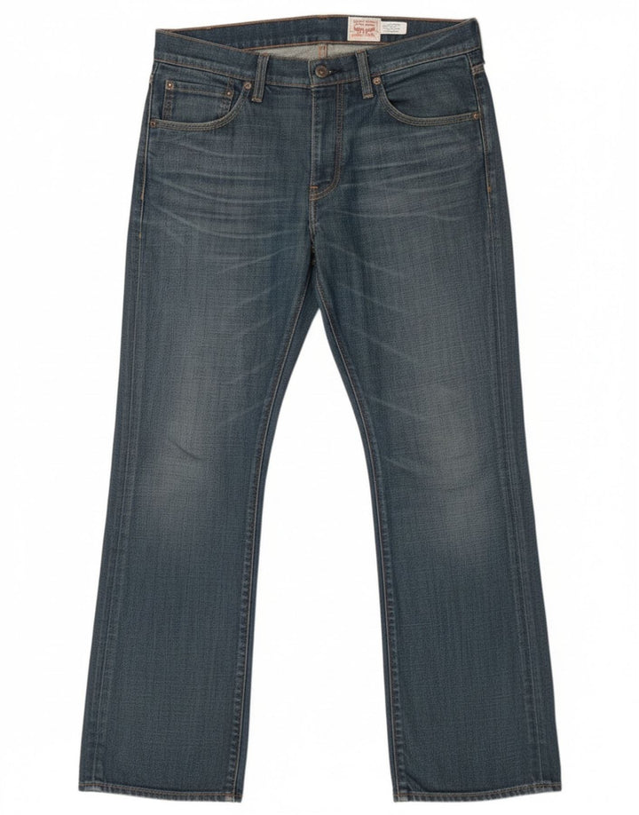 Levi's Herre 527 Bootcut Jeans W32 L30 Blå Bomuld