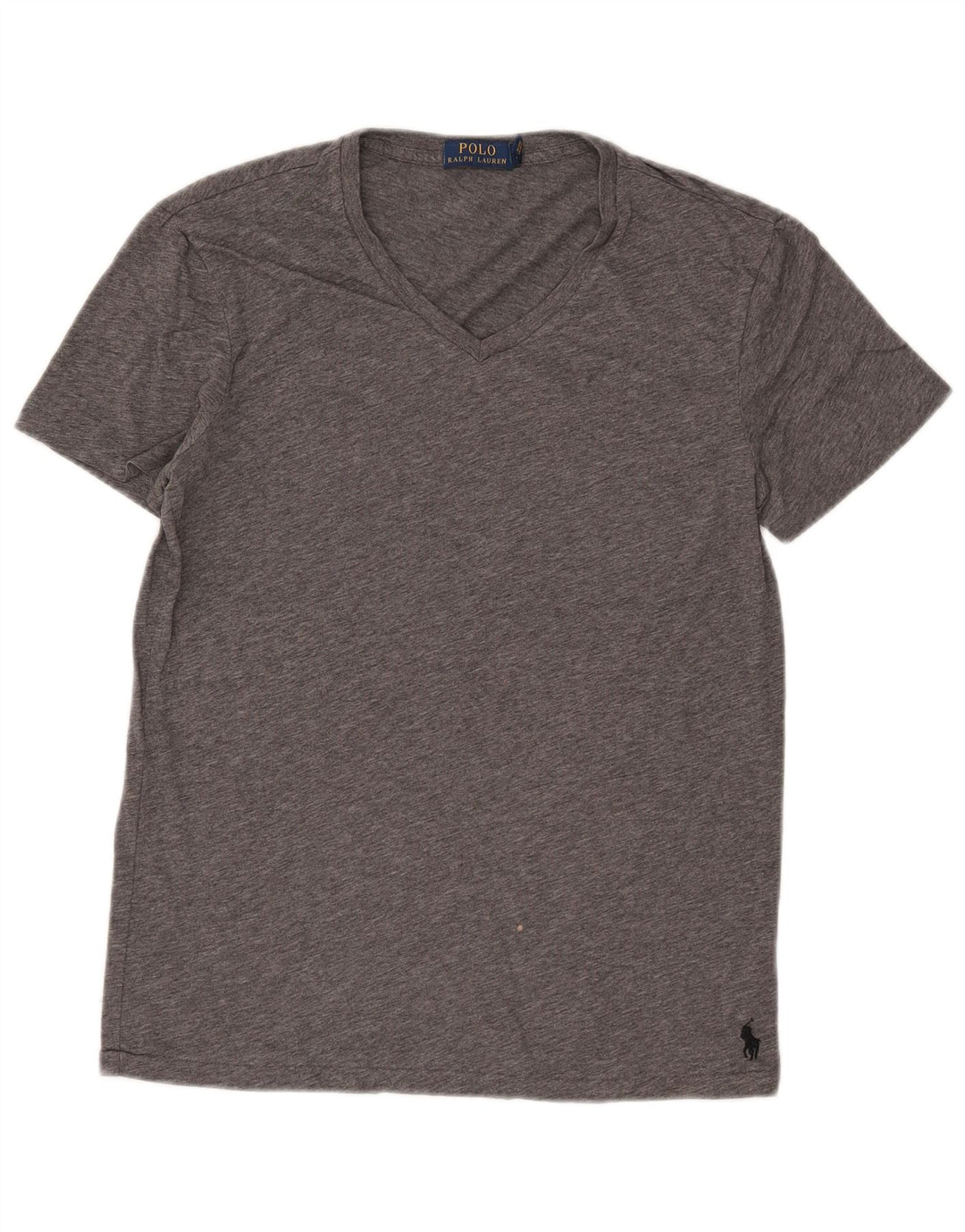 Polo Ralph Lauren Herre T-Shirt Top Lille Grå Flecked