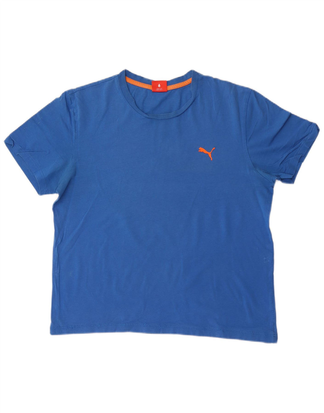 Puma Herre T-Shirt Top Stor Blå