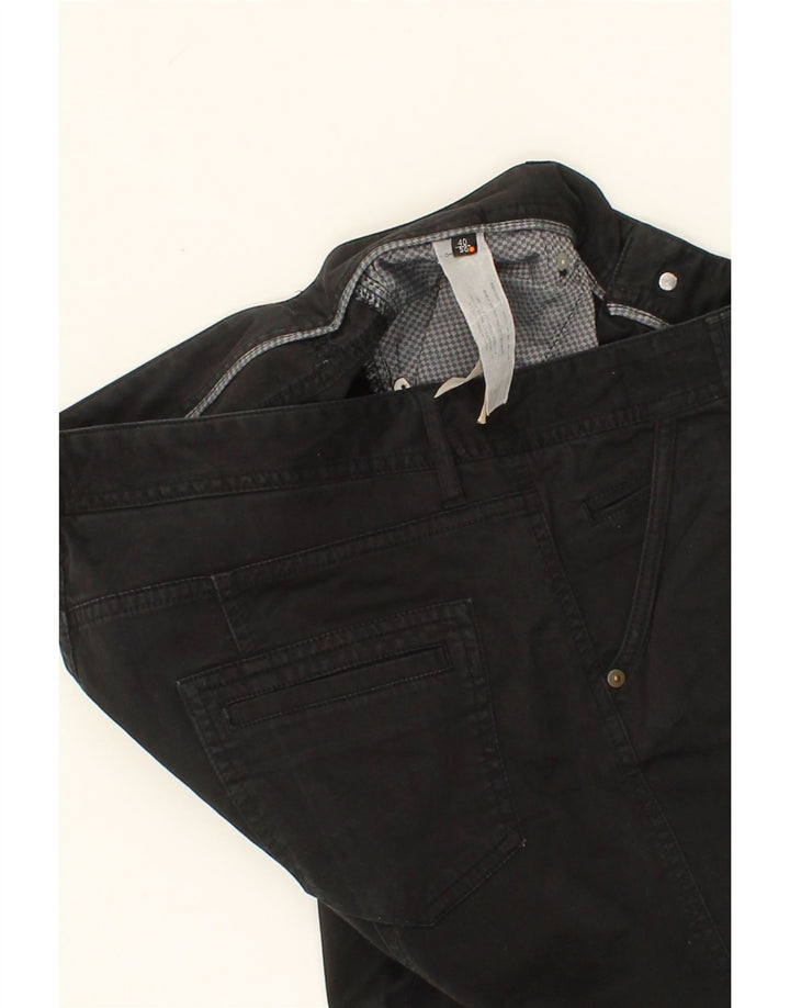 MASSIMO DUTTI Womens Slim Jeans EU 40 Medium W30 L34 Black Cotton Vintage Massimo Dutti and Second-Hand Massimo Dutti from Messina Hembry 