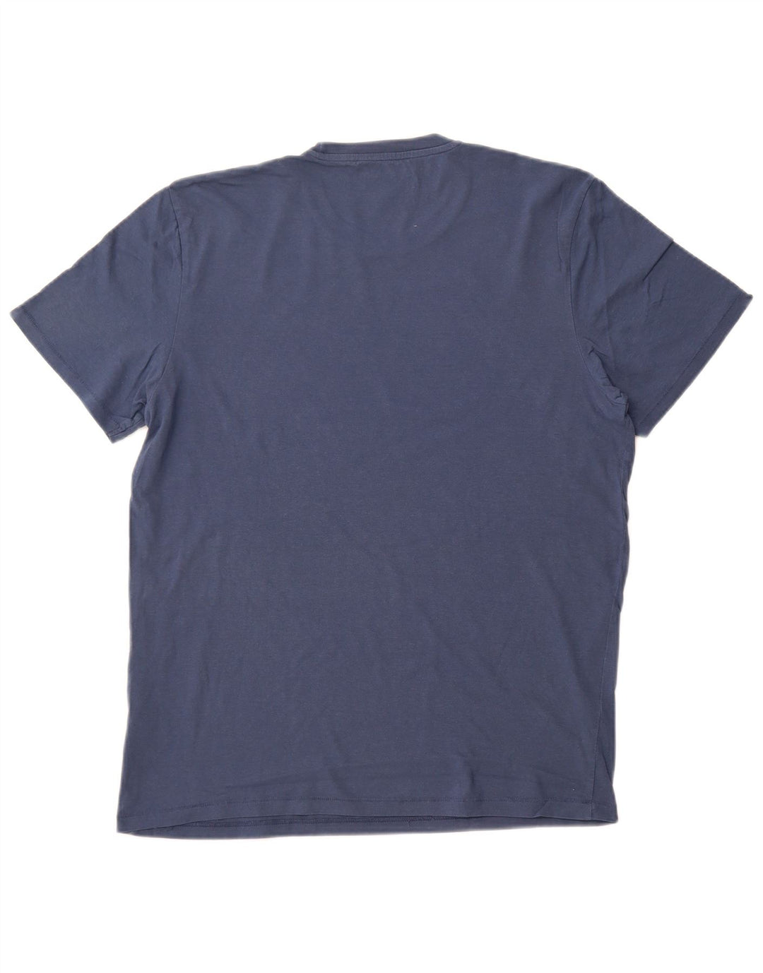 WRANGLER Herre grafisk T-shirt Top Medium Navyblå Bomuld