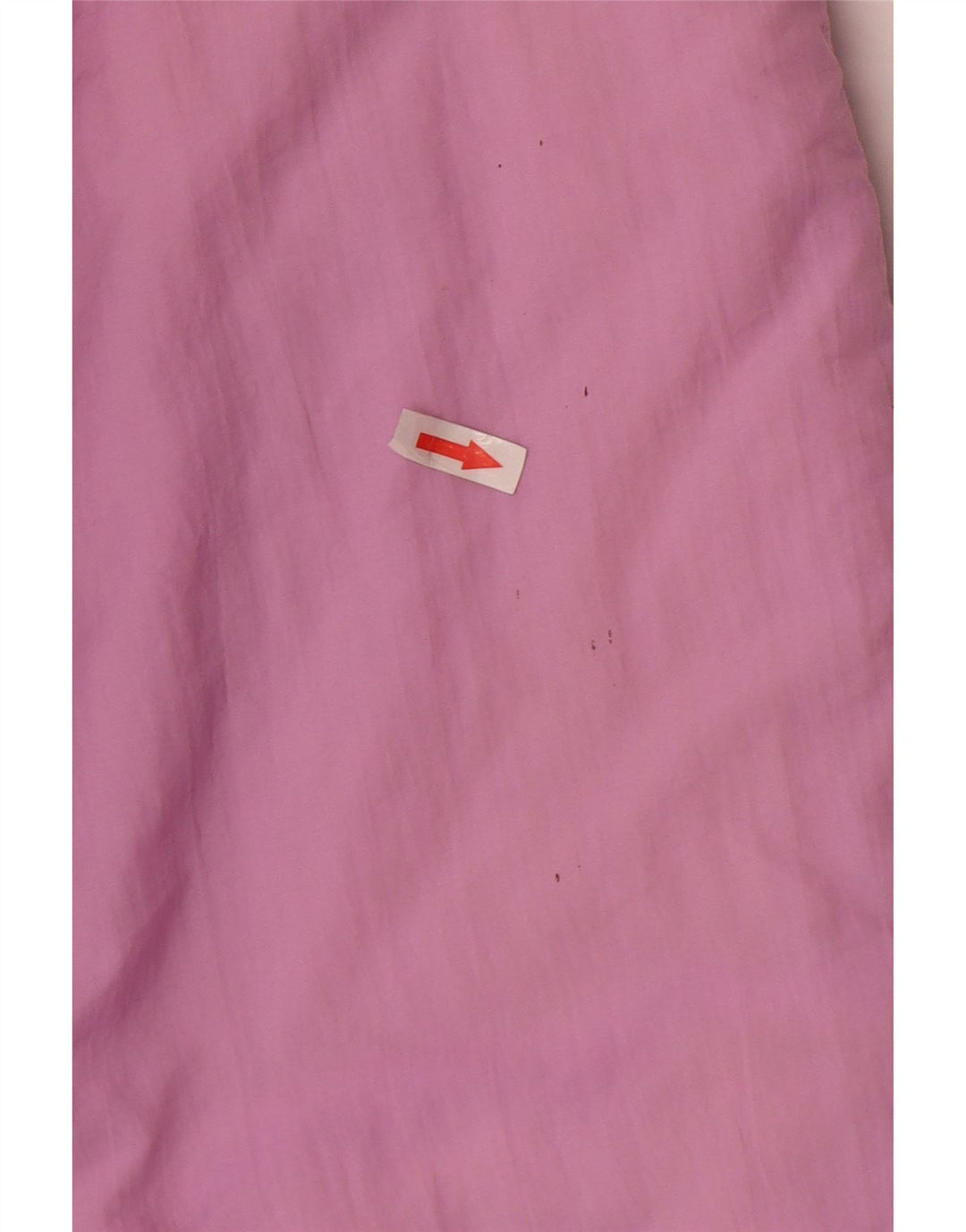 Vintage oversize polstret frakke til kvinder EU 38 medium lilla polyamid