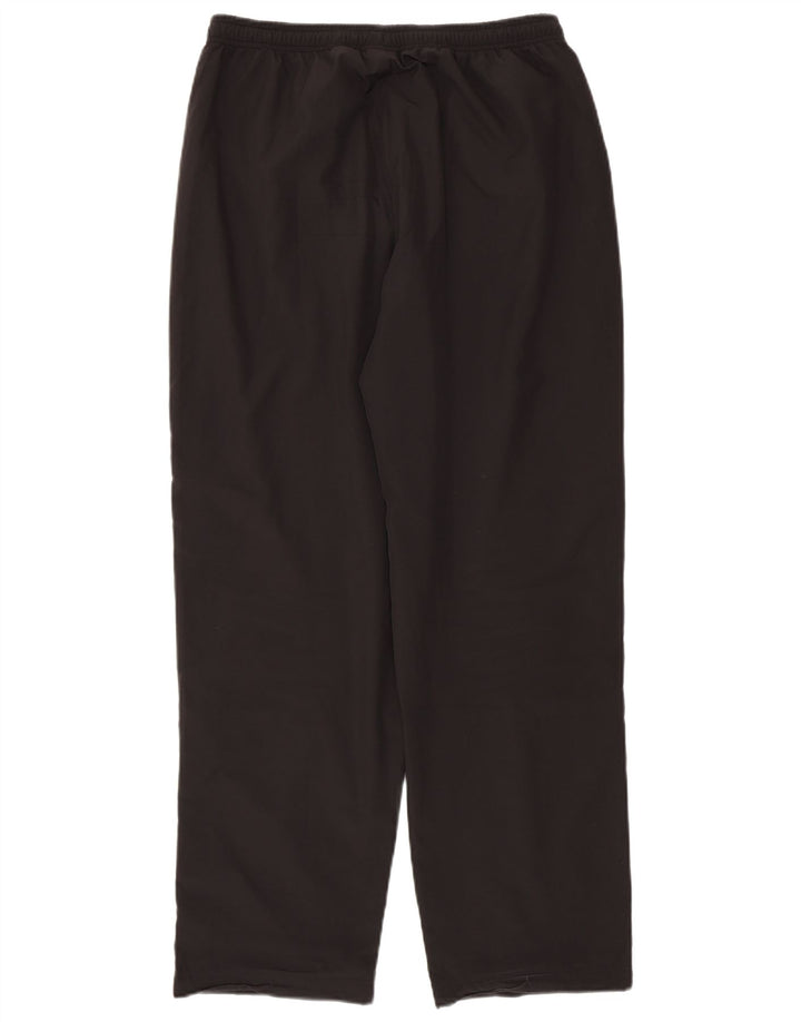 PUMA Mens Graphic Tracksuit Trousers Medium Black Polyester
