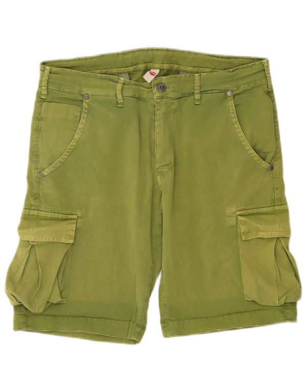 Colmar Herre Cargo Shorts IT 46 Small W29 Grøn Bomuld