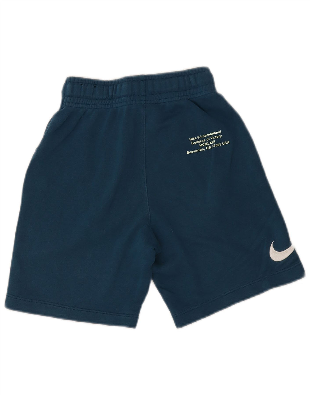 NIKE Grafiske sportsshorts til drenge 8-9 år Små blå bomuld