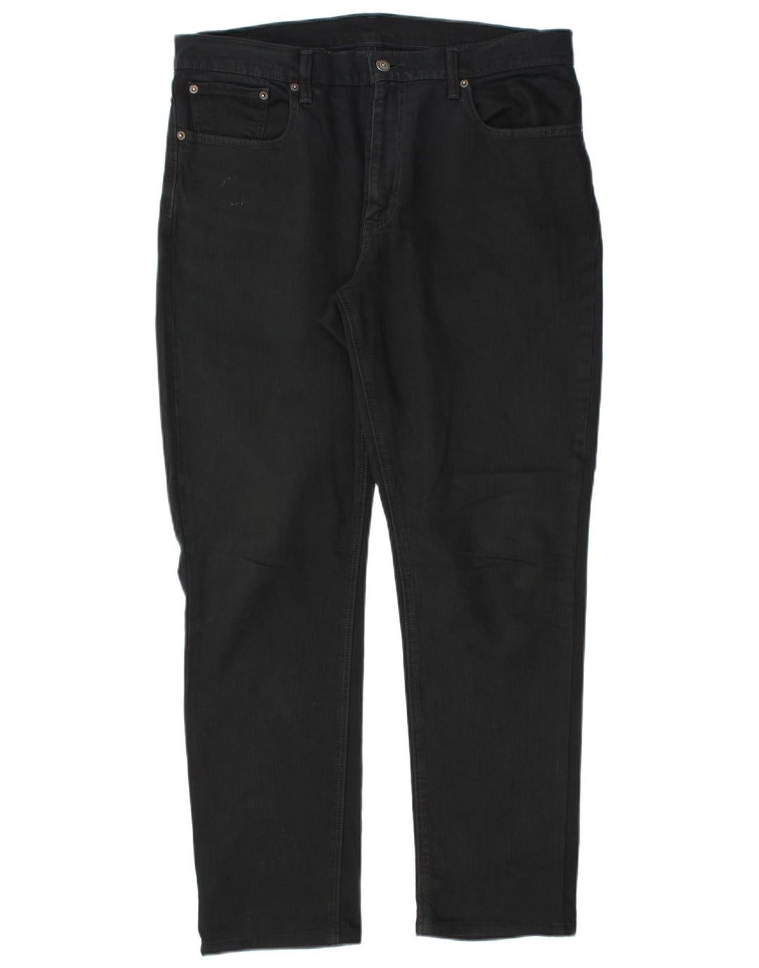 Levi's Straight Jeans til mænd W34 L32 Sort bomuld