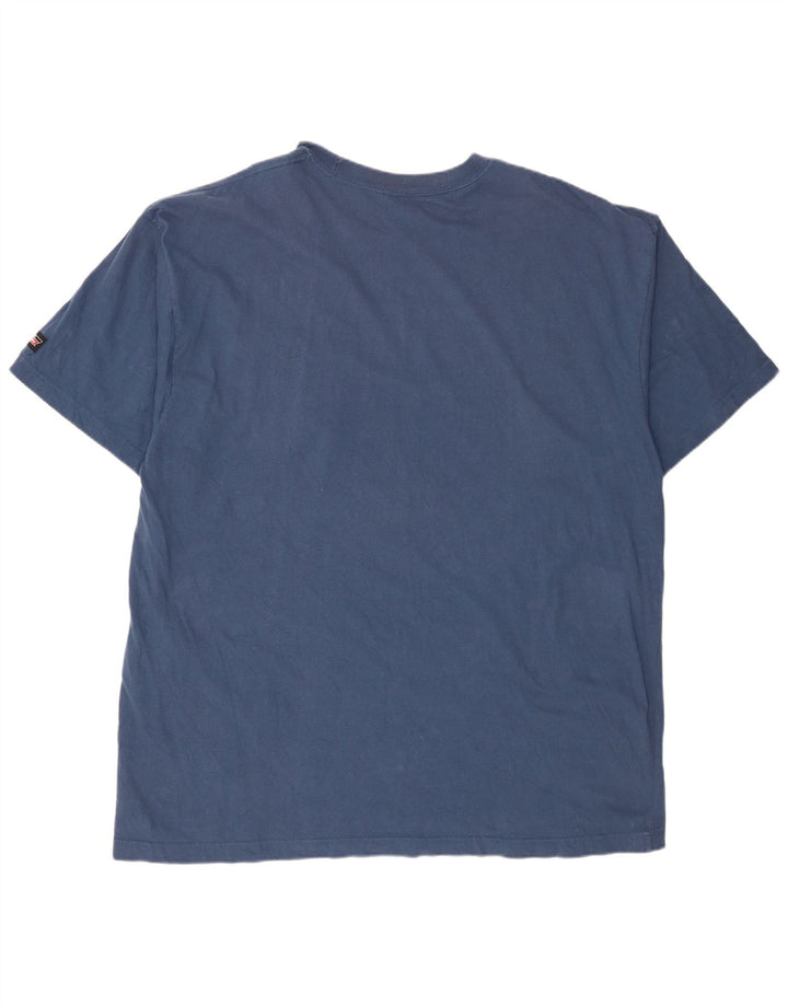 Dickies Herre T-Shirt Top 3XL Blå Bomuld