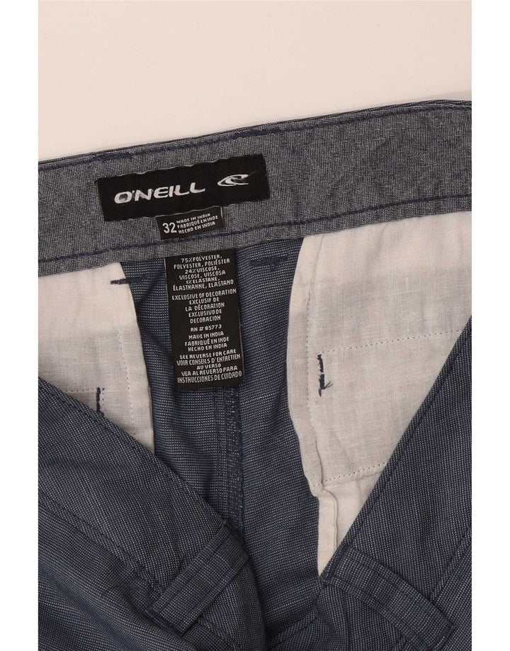 O'Neill Chino Shorts til mænd W32 Medium Blue Flecked Polyester