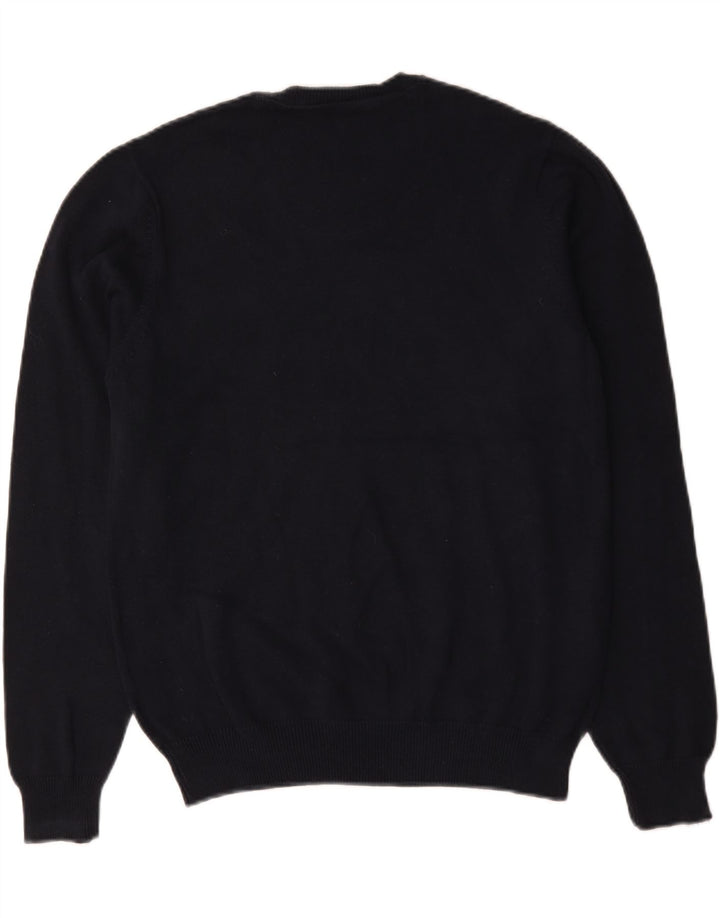 Marks & Spencer Herre Blue Harbor Crew Neck sweater Medium Navy Blue