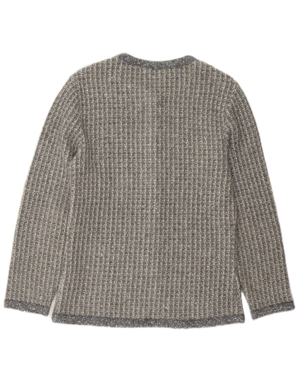 Penny Pull Dame Cardigan Sweater UK 16 Large Grå Akryl