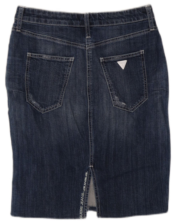 Guess denimnederdel til kvinder W28 Medium Blue
