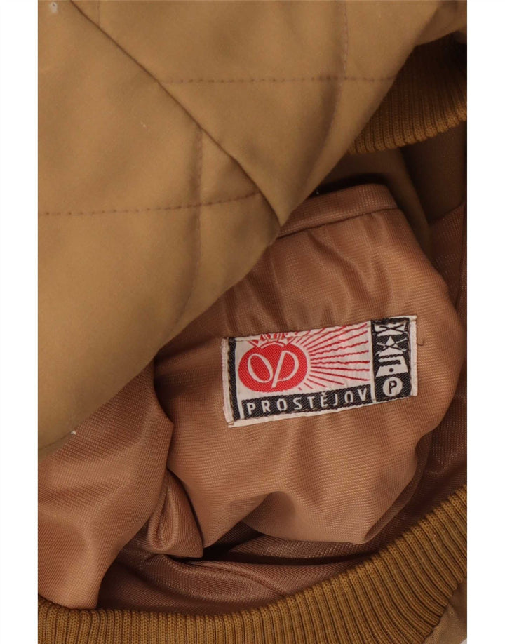 Vintage Bomberjakke til mænd UK 36 Small Beige
