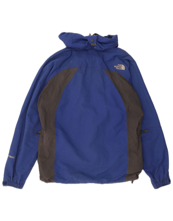 The North Face Herre Hyvent Regnjakke UK 36 Small Blue Colourblock