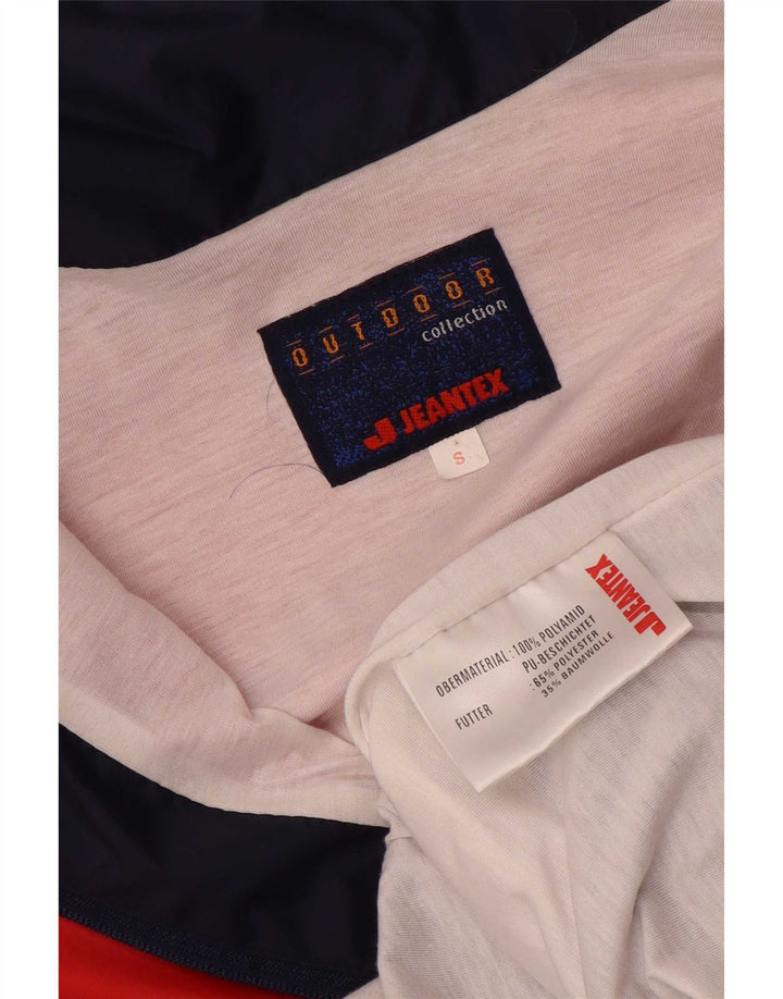 Jeantex Herre Loose Fit Træningsdragt Top Jakke Lille Rød Colourblock Polyamid