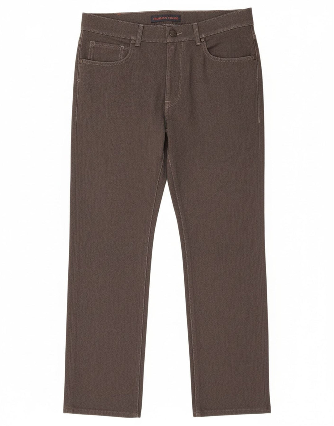 Trussardi Lige Casual Bukser til kvinder W33 L29 Grå Polyester