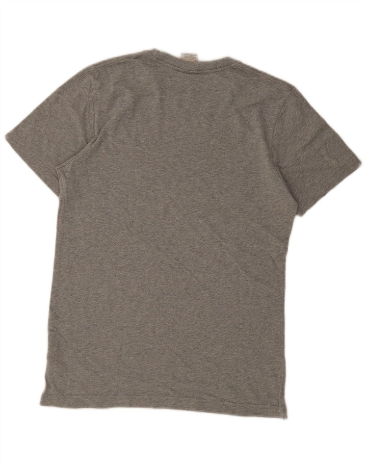 NIKE Grafisk T-shirt til mænd, mellemgrå bomuld