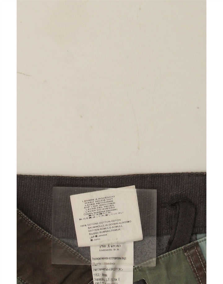 Replay Herre Chino Shorts W30 Medium Flerfarvet geometrisk bomuld
