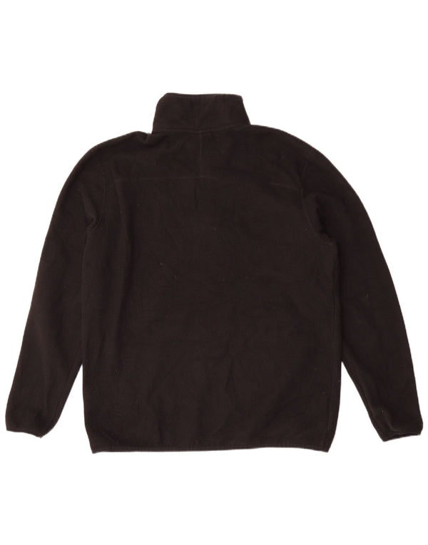 The North Face Fleece Jumper til mænd med lynlås XL sort polyester