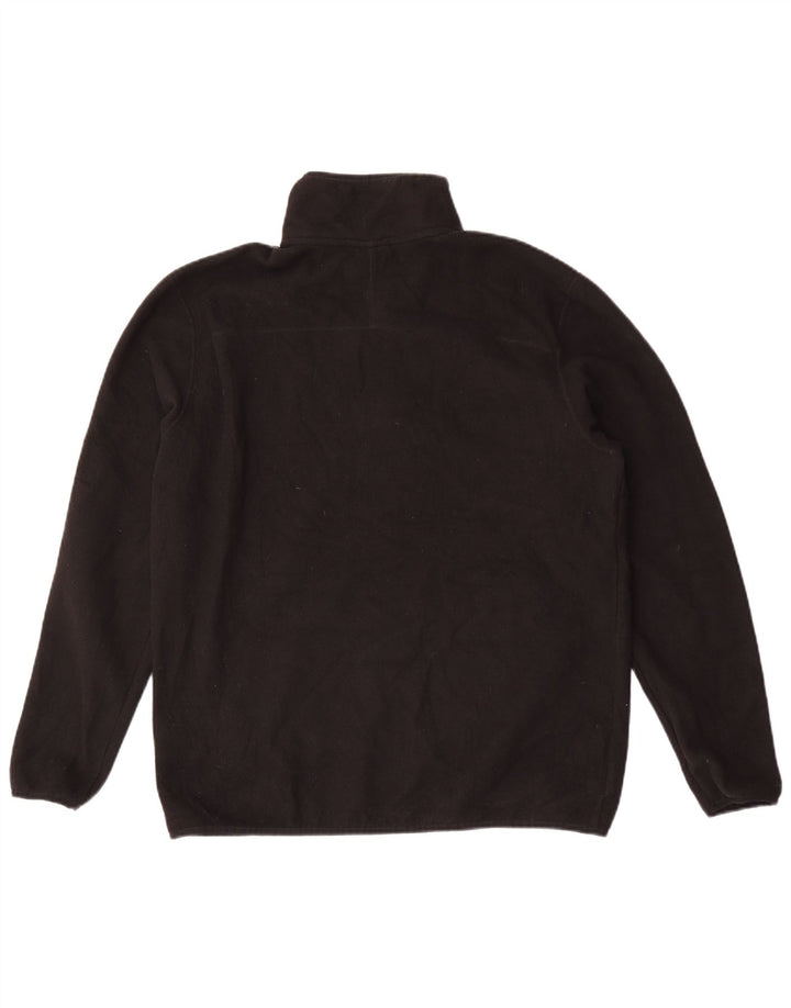 The North Face Fleece Jumper til mænd med lynlås XL sort polyester