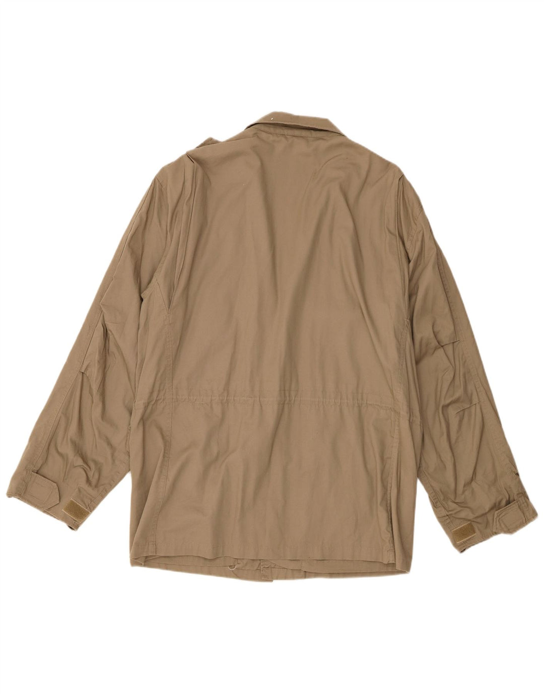 Wilker Herre Military Jacket UK 38 Medium Beige Bomuld