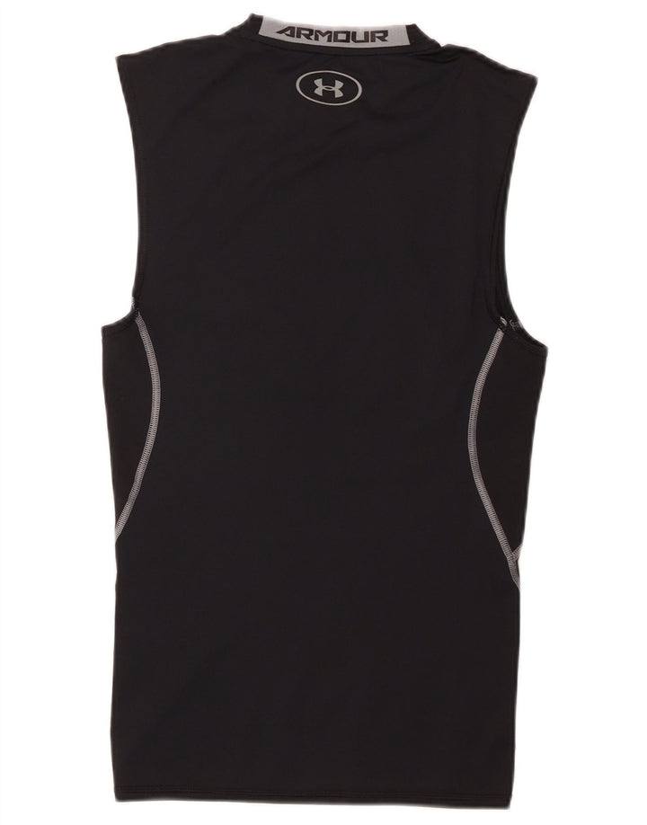 Under Armour Herre Heat Gear Grafisk Vest Top Lille Sort