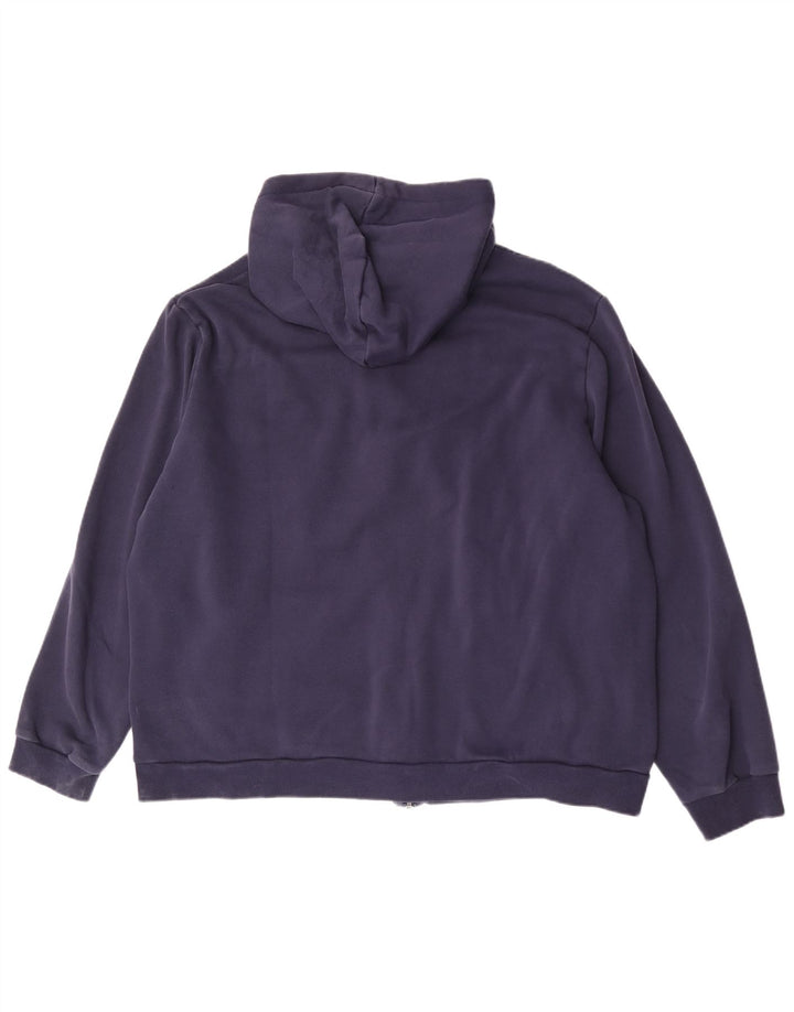 Puma Hættetrøje med lynlås til mænd 2XL Marineblå Colourblock Polyester
