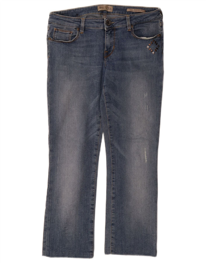 Guess Dame Starlet Bootcut Jeans W28 L25 Blå Bomuld
