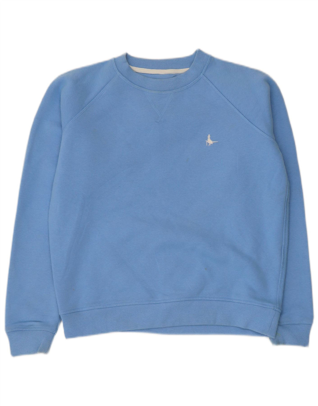 Jack Wills Dame Oversized Sweatshirt Jumper UK 8 Small Blue Cotton