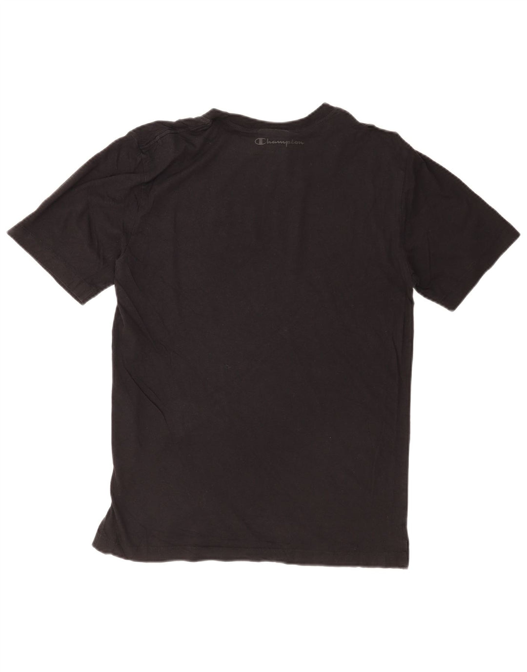 Champion herre T-shirt top lille sort bomuld