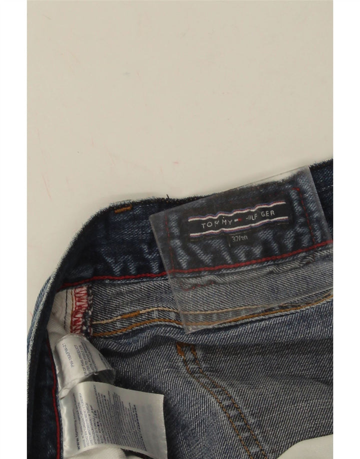 Tommy Hilfiger Lige Jeans til kvinder W32 L30 Blå Bomuld