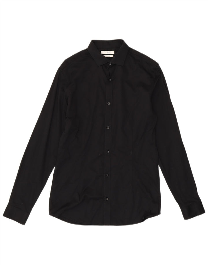 Jack & Jones herreskjorte lille sort bomuld