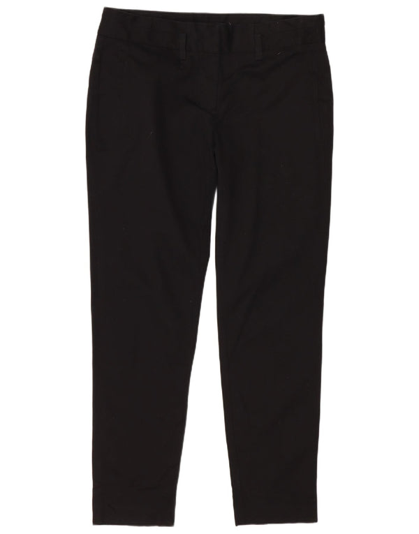 Zara Dame Slim Casual Bukser EU 40 Medium W30 L27 Sort
