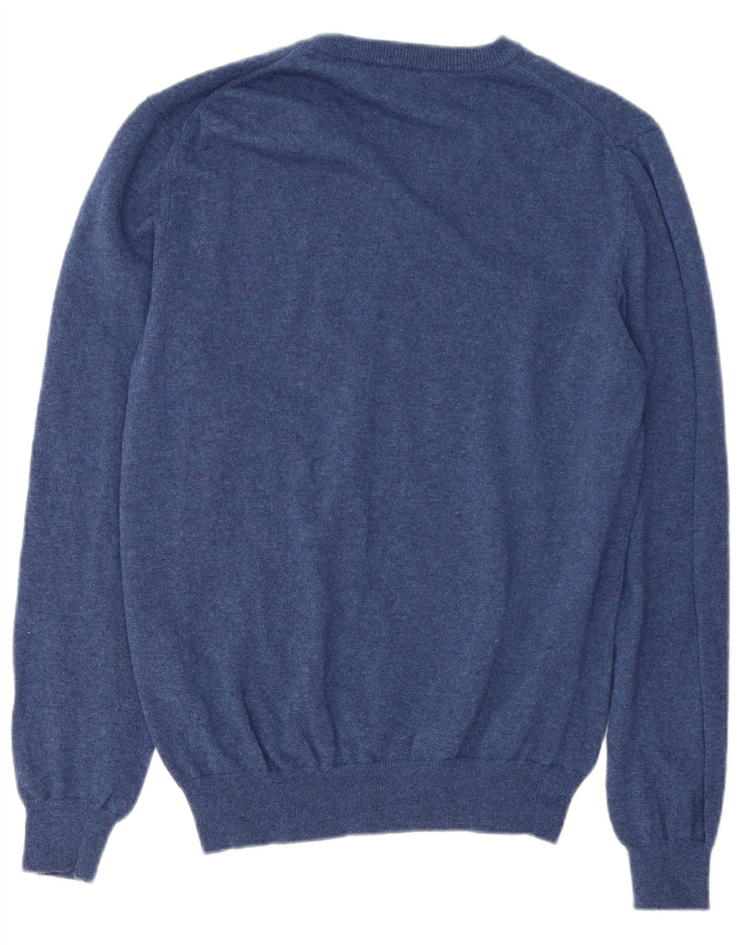 Gant Herre V-hals sweater Stor marineblå uld
