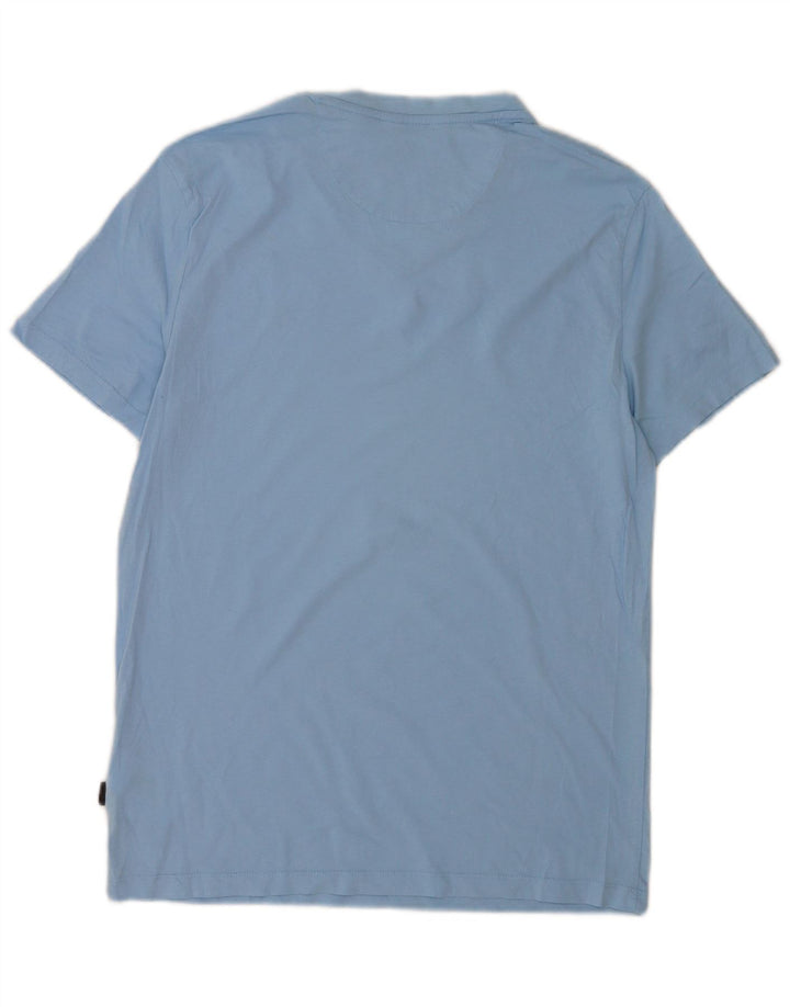 Calvin Klein Herre Slim Fit T-Shirt Top Medium Blue Bomuld
