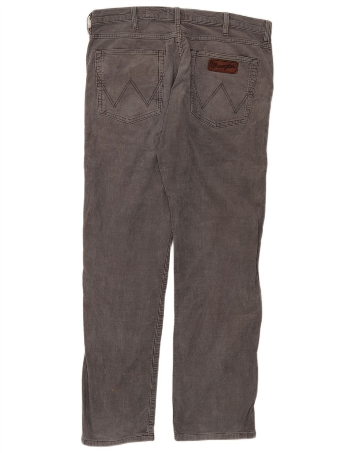 WRANGLER Herre Arizona Stretch lige fløjlsbukser W36 L32 Grå