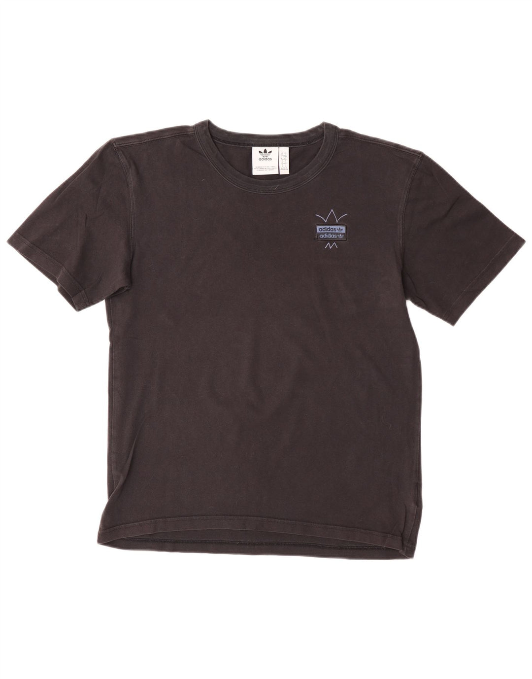 ADIDAS Grafisk T-shirt top til mænd, lille sort bomuld