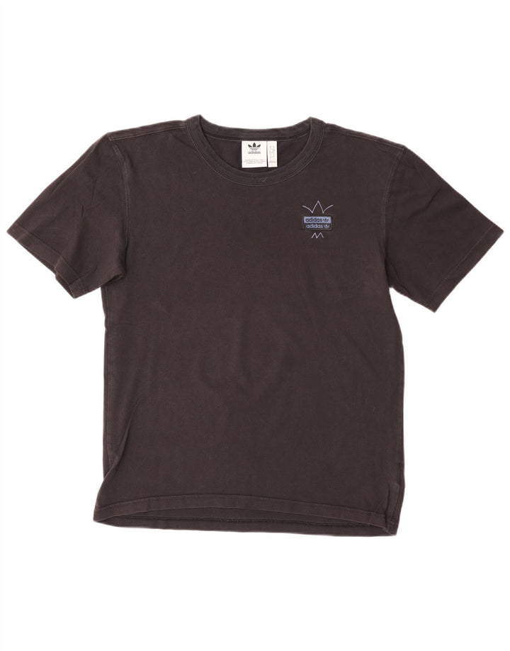 ADIDAS Grafisk T-shirt top til mænd, lille sort bomuld