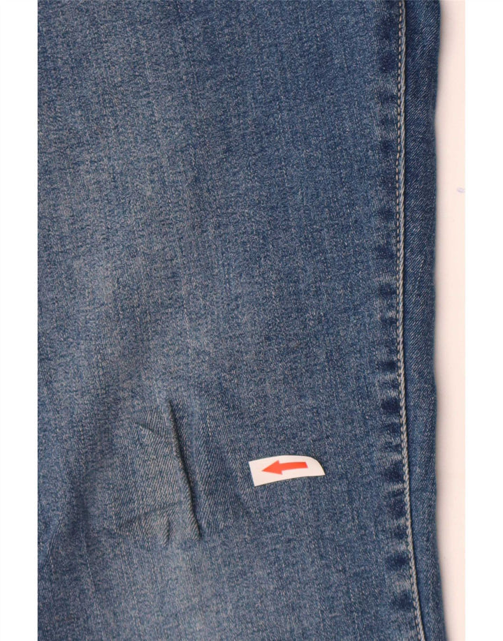 Gas Dame Slim Jeans W27 L26 Blå Bomuld