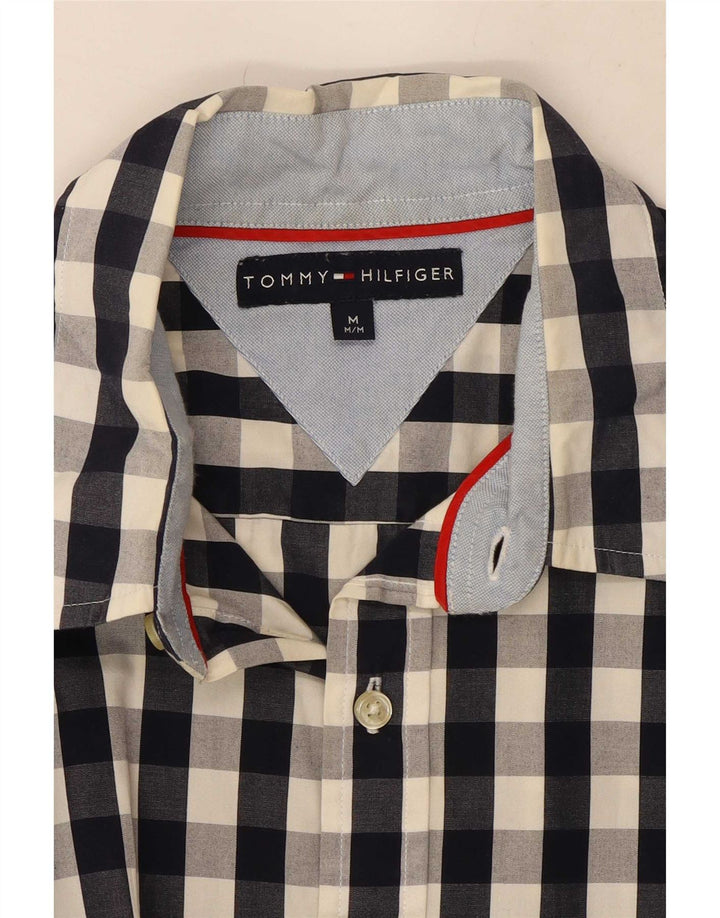 Tommy Hilfiger Herreskjorte Medium Navy Blue Gingham