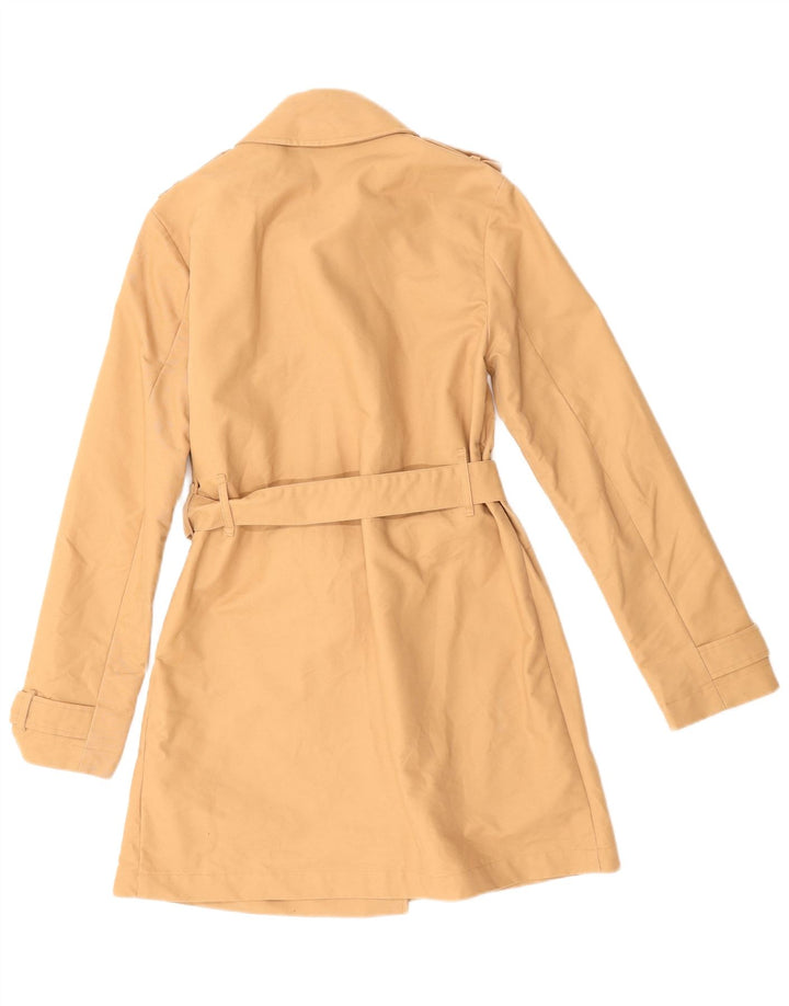 JACK WILLS Dame Trench Coat UK 10 Lille Beige Bomuld