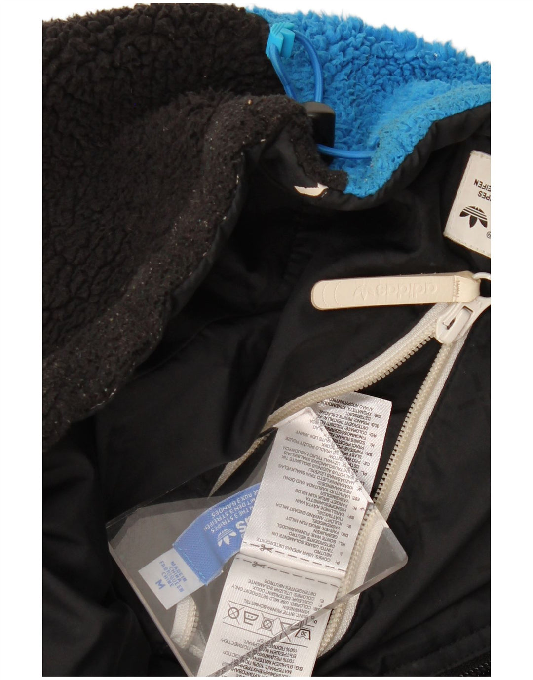 Adidas Vendbar Herrejakke UK 38 Medium Sort Polyester