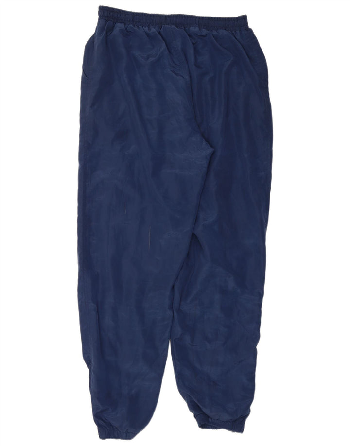 VINTAGE Mens Tracksuit Trousers Joggers IT 50 Large  Navy Blue