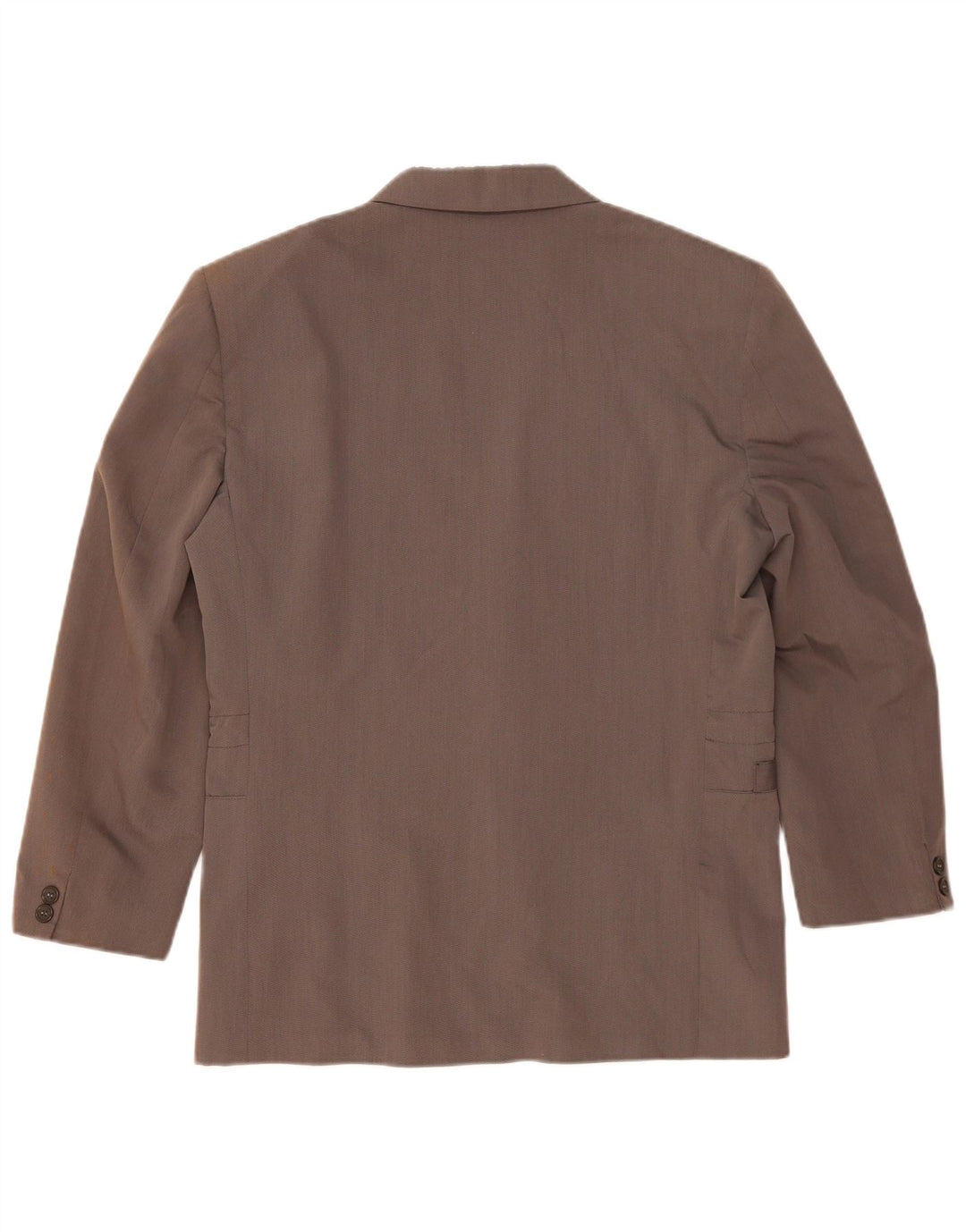 Vintage herre 2-knaps blazerjakke UK 36 Lille grå polyester