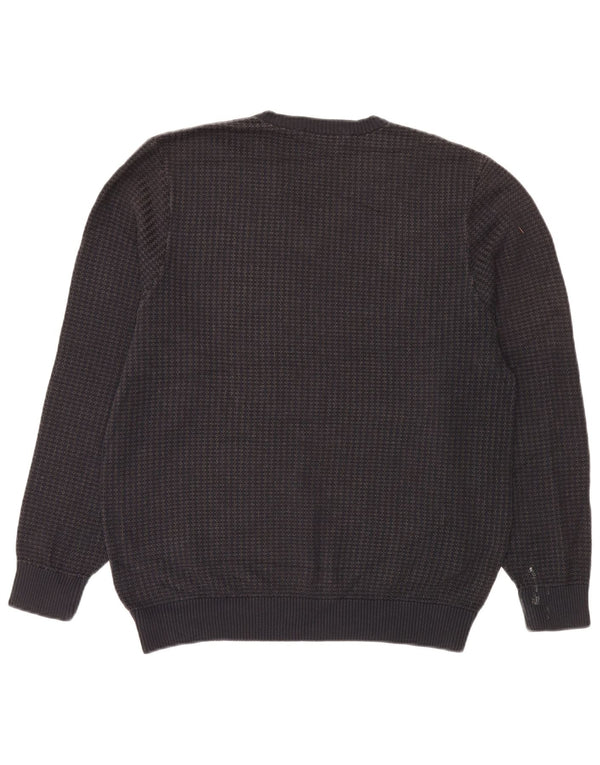 Marks & Spencer Herre V-hals sweater Medium Marineblå Akryl